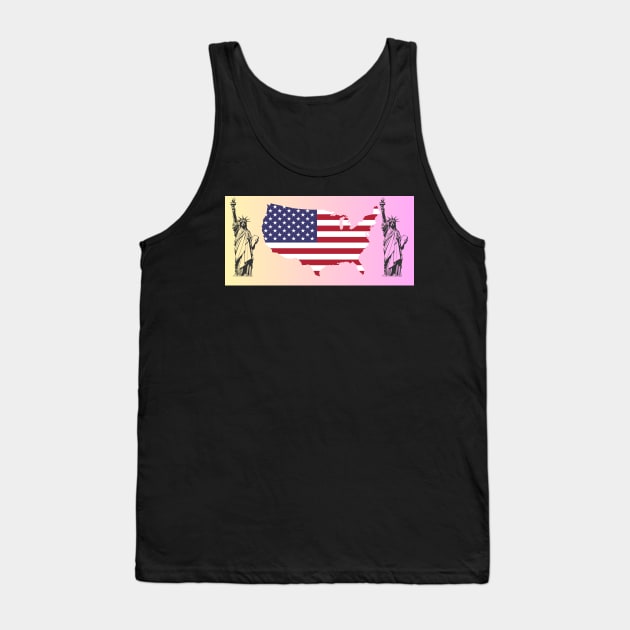 Independence Day Tank Top by Oosthaven.clo